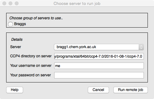 Server gui