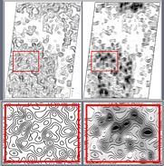 Comparison between the output from npo and mcps